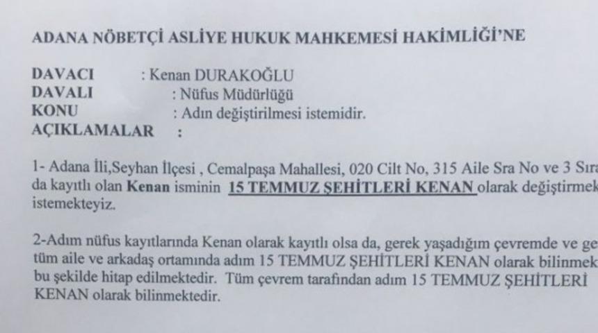 '15 Temmuz Şehitleri Kenan' iddiası asılsız çıktı