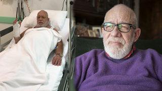 Ünlü yazar Mario Levi sokak köpeğinin saldırısı sonucu yaralandı! Hastaneden fotoğraf paylaştı