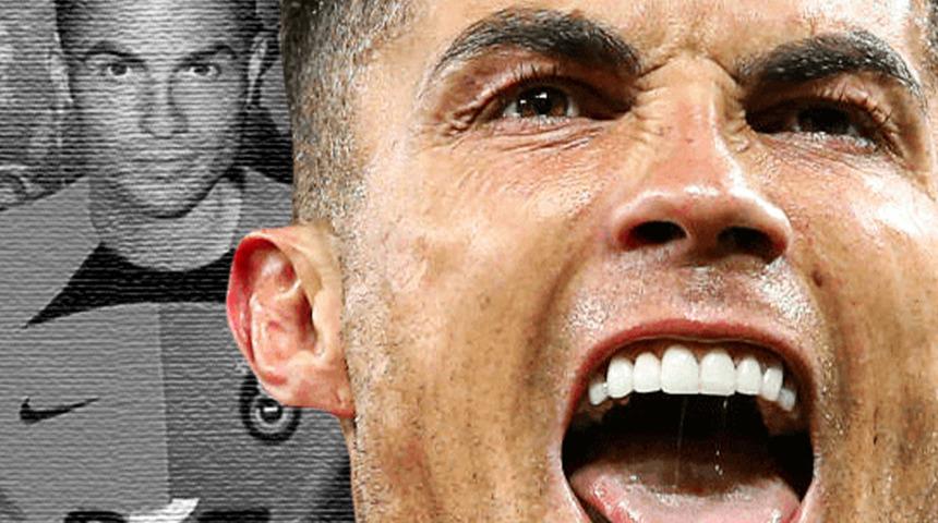 Cristiano Ronaldo'nun kadro dışı haberinin ardından Galatasaray forması giydirdiler!