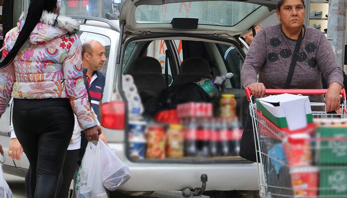 Akın ettiler, alışveriş için zamanla yarıştılar! Artık sadece Bulgarlar gelmiyor