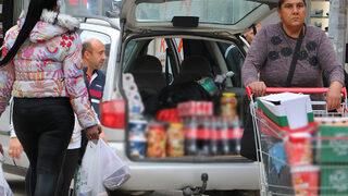 Akın ettiler, alışveriş için zamanla yarıştılar! Artık sadece Bulgarlar gelmiyor