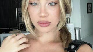 Sosyal medya fenomeni Daisy Keech, sarı geceliğiyle öyle bir poz verdi ki... Beğeni butonu çöktü