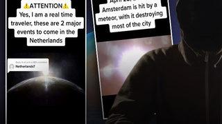 Gelecekten geldiğini söyledi! Ülkeleri bekleyen felaketleri bir bir anlattı... “Meteor çarpacak ve yok olacak”