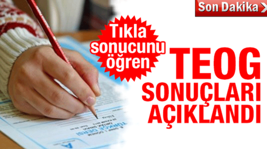 TEOG Sonu&ccedil;ları a&ccedil;ıklandı! E-Okul Giriş MEB Sonu&ccedil; Sayfası
