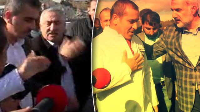 AK Partili Kabaktepe ile Halk Ekmek yetkilileri arasında gerginlik! Yanına gelip 'Baskınla olmaz' dediler: Sakin olun, ilan ederek geliyoruz