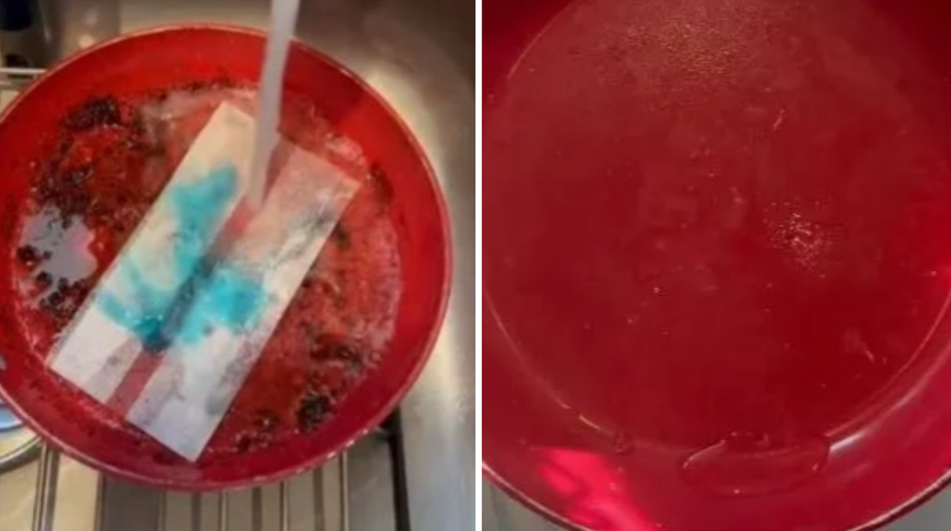 Tavalarınızdaki yağı hi&ccedil; ovalamanıza gerek kalmayacak! Bir anda tertemiz olacaklar