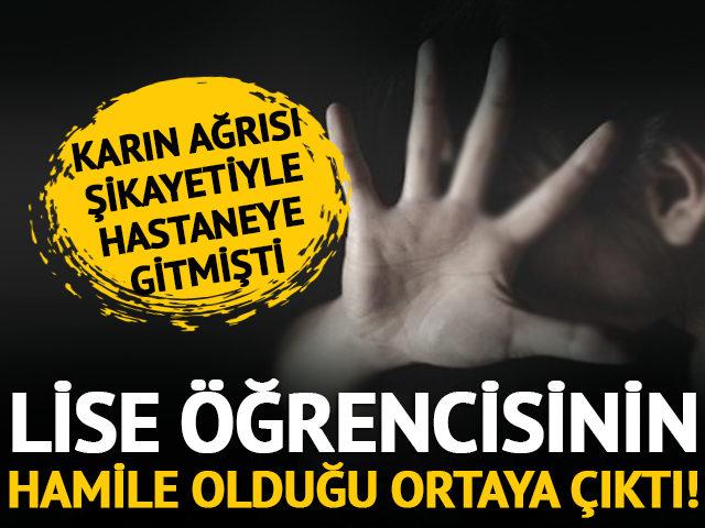Karın ağrısı şikayetiyle hastaneye gitmişti: 14 yaşındaki lise &ouml;ğrencisinin hamile olduğu ortaya &ccedil;ıktı!