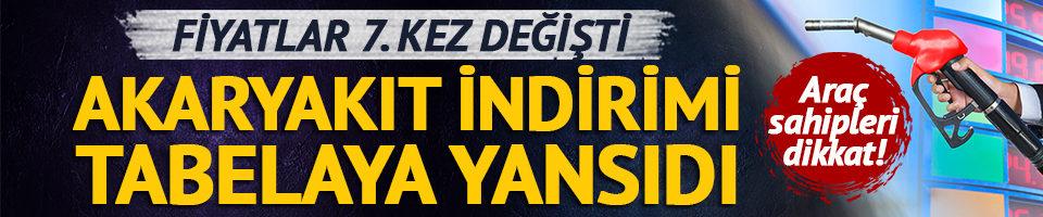 Motorine zam sonrası indirim geldi