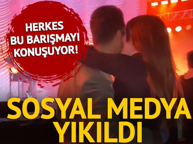 Herkes bu barışmayı kutluyor! Sosyal medya yıkıldı