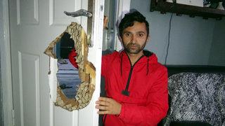 İki arkadaş dehşeti yaşadı! Önce ses geldi, sonra kapı çaldı