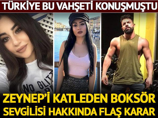 Sevgilisini katletmişti! Cani boks&ouml;r i&ccedil;in flaş karar