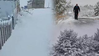 Meteoroloji uzmanından en soğuk gece paylaşımı! Birbirinden çarpıcı kar görüntüleri... Uyarı geldi: Kuvvetli olması bekleniyor