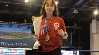 Hayatında hiç yenilmedi! Rizeli sporcu Dünya Şampiyonu...