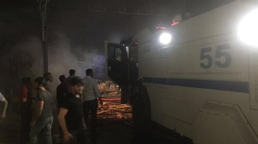Diyarbakır’da korkutan yangın