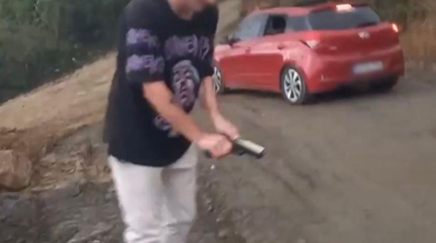 Bir grup gencin eğlence amaçlı çektiği video hayrete düşürdü! '01 geliyoruz'