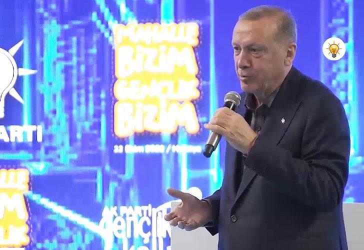 Son dakika: Cumhurbaşkanı Erdoğan'dan muhalefete sert sözler: 'Bunlar aç tavuk'