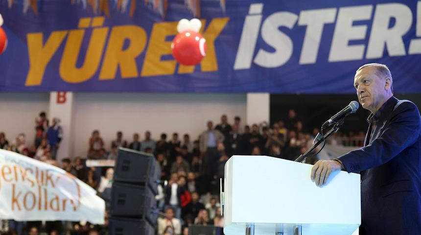 Son dakika: Cumhurbaşkanı Erdoğan'dan muhalefete sert sözler: 'Bunlar aç tavuk'