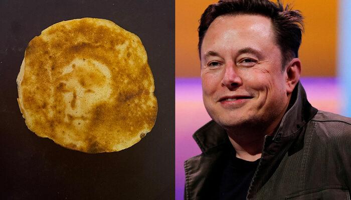 Sosyal medya Elon Musk'a benzeyen pankeki konuşuyor! NFT olarak satışa çıkartıldı