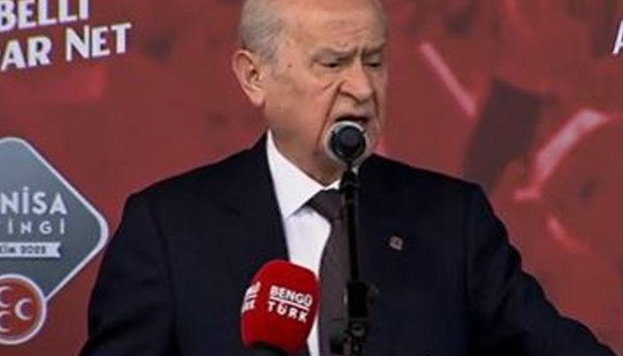 MHP Genel Başkanı Bahçeli'den 6'lı masaya sert tepki