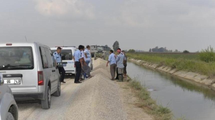 Sulama kanalında erkek cesedi bulundu