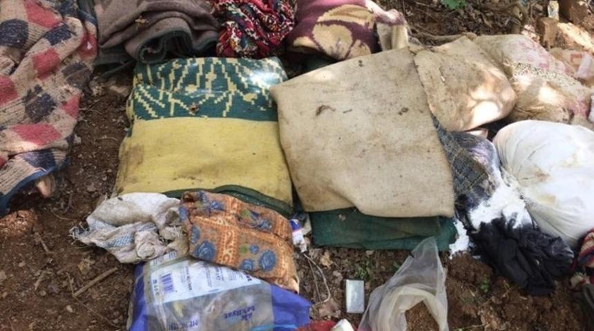  Bing&ouml;l'de ter&ouml;r &ouml;rg&uuml;t&uuml; PKK'nın 5 odalı sığınağı imha edildi