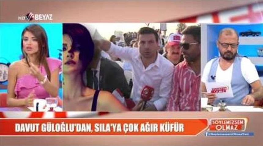 Davut G&uuml;loğlun'dan Şarkıcı Sıla'ya Canlı Yayında K&uuml;f&uuml;r!