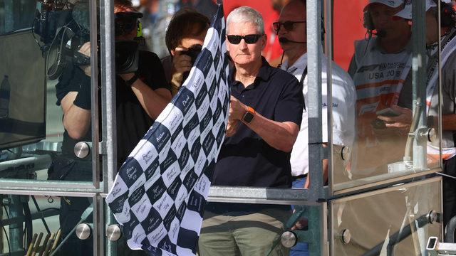 Formula 1 ABD Grand Prix'sine Tim Cook damgası! O anları sosyal medyada gündem oldu