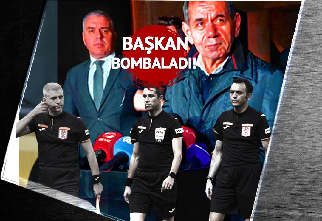 SON DAKİKA: Dursun &Ouml;zbek Galatasaray-Alanyaspor ma&ccedil;ının ardından Ali Palabıyık ve TFF'ye sert s&ouml;zler!