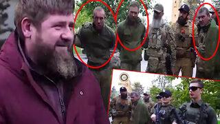 Kadirov’un görüntüleri dünyayı şoke etti! Çocukları babalarına ‘esir asker’ hediye etti…
