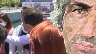 Rambo Okan, Ekrem İmamoğlu'na zor anlar yaşattı! Kalabalığın içine doğru daldı ve...