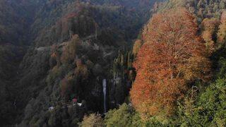 Maral Şelalesi sonbaharda doğa severlerin ilgi odağı