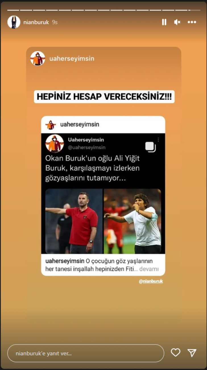 Okan Buruk'un eşi Nihan Buruk, Ali Palabıyık'a hırsız dedi! İşte yaptığı tüm paylaşımlar... G4