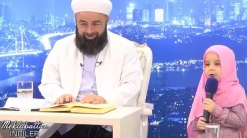 4 yaşındaki çocuğa şeriat propagandası yaptırıldı