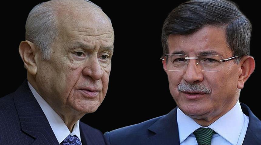 Erdoğan'ın Diyarbakır ziyaretindeki 'Serok Erdoğan' sloganı gündem oldu! Davutoğlu Bahçeli'ye bu sözlerle yüklendi