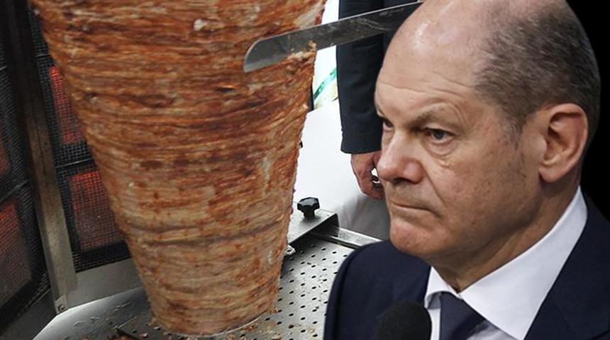 Almanya Başbakanı Scholz'a döner protestosu! 'Putin'le konuşun...'