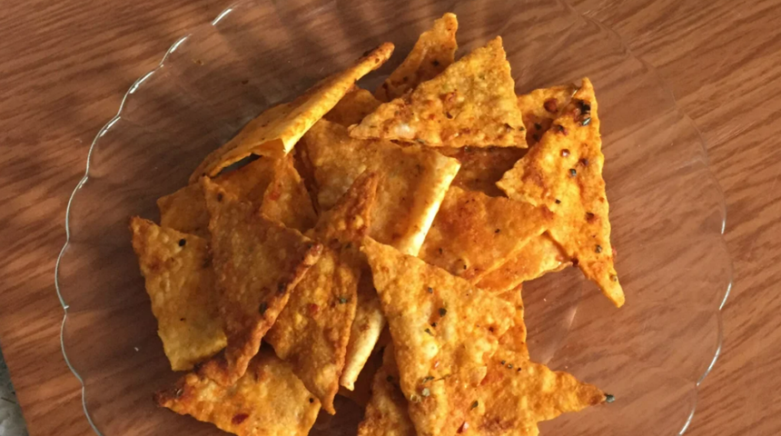 En sağlıklı cips: Çıtır çıtır yufkadan cips tarifi