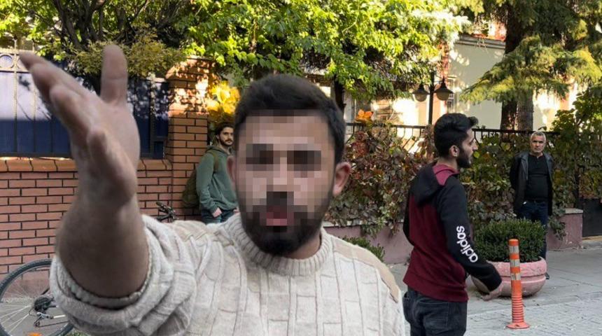 Yol verme kavgasında hakaretler havada uçuştu! 'Bak onu yayında göreyim bulurum seni'