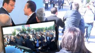SON DAKİKA | İmamoğlu ile Şadi Yazıcı arasında gergin anlar! İmamoğlu 'germeye gelmiş' dedi, ortalık karıştı: Kavganın görüntüleri ortaya çıktı