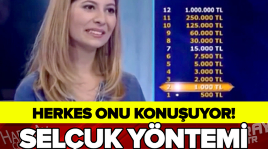 Kim Milyoner Olmak İster'de yarışmacı Sel&ccedil;uk Y&ouml;ntem'i Bile Dinlemedi Bakın Ne Yaptı!