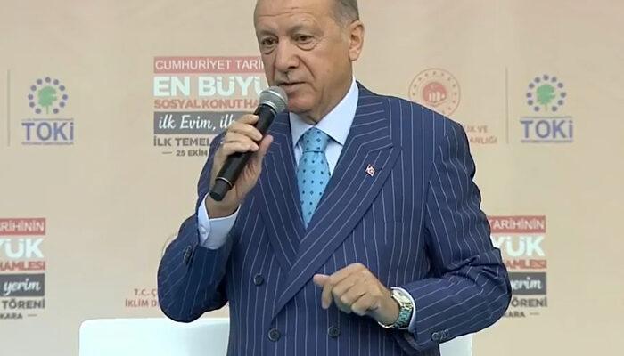  Cumhuriyet tarihinin en büyük projesi! İlk temel atıldı, Erdoğan tarih verdi