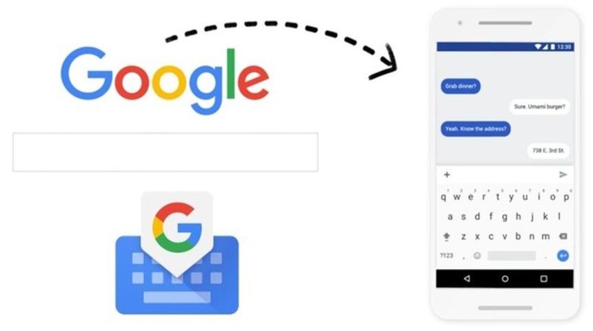 Google&rsquo;ın yeni klavyesi Gboard Android i&ccedil;in yayınlandı!