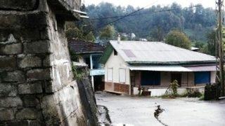 7 ev heyelan tehlikesi nedeniyle boşaltıldı