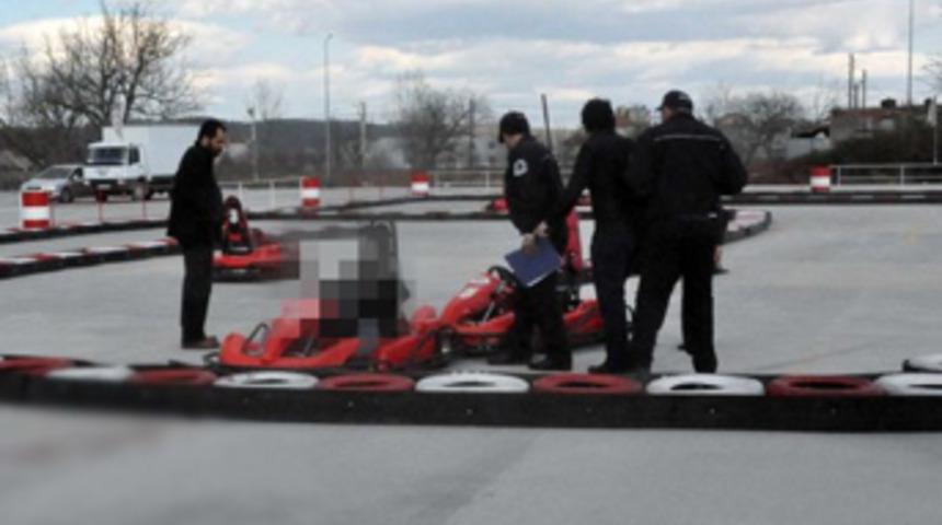 Go-kart pistinde akıl almaz ölüm