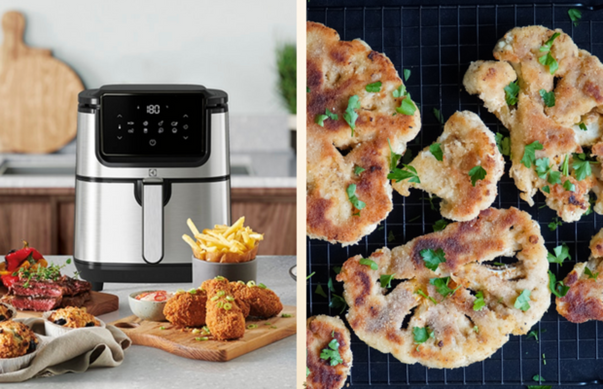 Sebzeleri lezzetli hâle getiren tariflerde bugün! Airfryerda acılı karnabahar tarifi