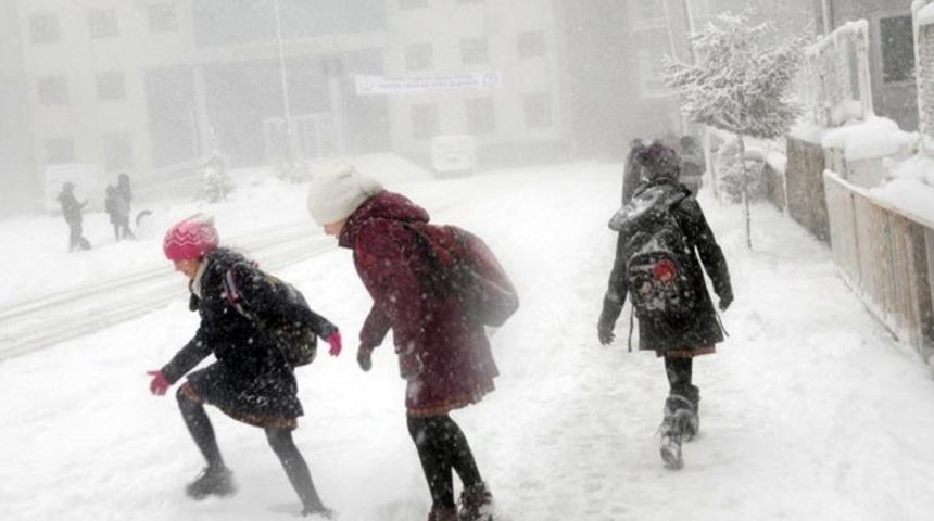 7 ilde eğitime kar engeli