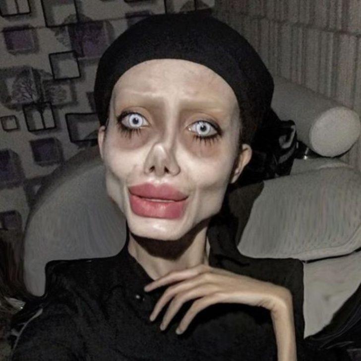 “Zombie Angelia Jolie” olarak ünlenmişti! Gerçek halini görenler şaşkına döndü... Meğerse yıllarca herkesi kandırmış G2