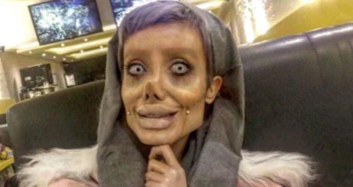 “Zombie Angelia Jolie” olarak ünlenmişti! Gerçek halini görenler şaşkına döndü... Meğerse yıllarca herkesi kandırmış G3