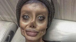 “Zombie Angelia Jolie” olarak ünlenmişti! Gerçek halini görenler şaşkına döndü... Meğerse yıllarca herkesi kandırmış