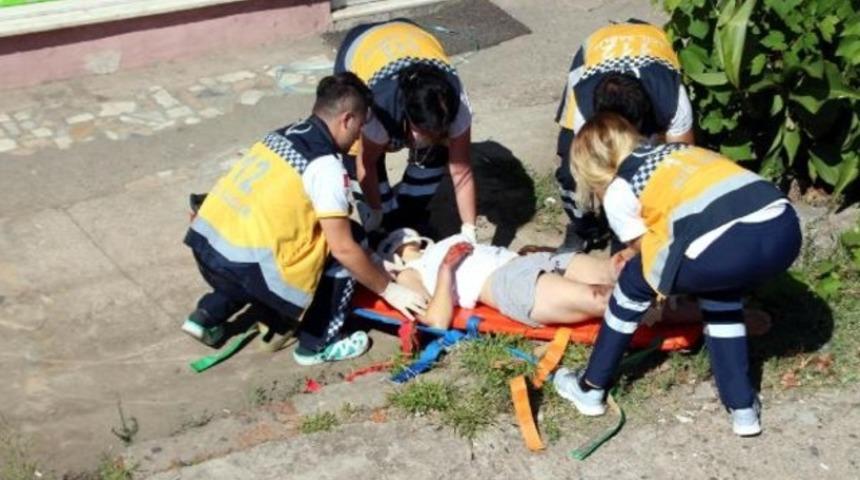 Babasıyla tartışan Kader, 5. kattan &ouml;l&uuml;me atladı