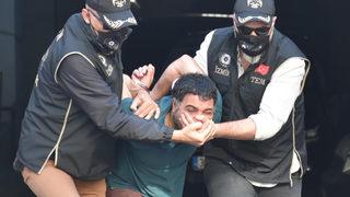 İzmir'de yakalanmıştı! MLKP üyesi Cebrail Gündoğdu, adliyeye böyle götürüldü